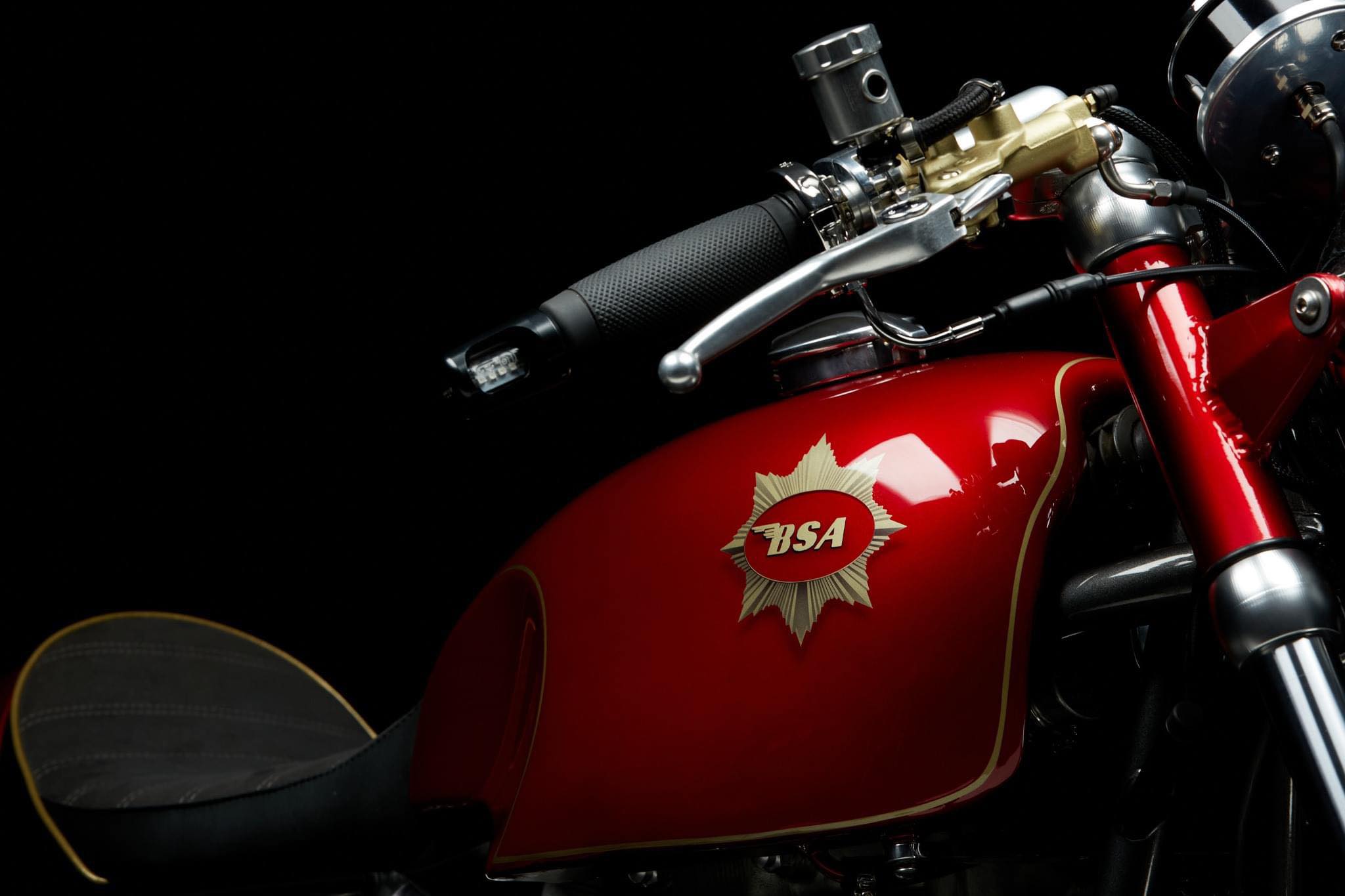 BSA Motorcycle Custom Paint